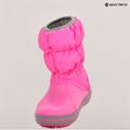 Παιδικές μπότες χιονιού Crocs Winter Puff Kids electric pink/light grey 15