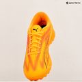 PUMA Ultra Play TT sunset glow/puma black/sun stream μπότες ποδοσφαίρου 9