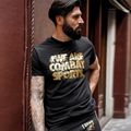 Ανδρικό t-shirt LEONE 1947 Gold μαύρο 5