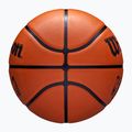 Παιδικό μπάσκετ Wilson NBA JR Drv Fam Logo καφέ μέγεθος 5 6