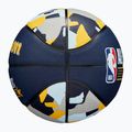 Wilson 2024 NBA All Star Mini παιδική μπάλα μπάσκετ + κουτί καφέ μέγεθος 3 7