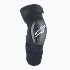 Alpinestars A-Impact Plasma Elite Shield Knee προστατευτικά γόνατος μαύρο/λευκό