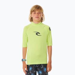 Rip Curl Lycra Brand Wave UPF παιδικό μπλουζάκι για κολύμπι lime