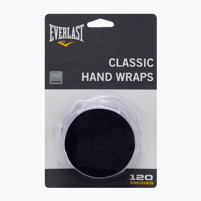 Everlast επίδεσμοι πυγμαχίας μαύροι EV4454 2