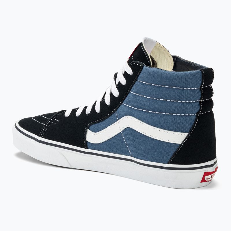 Vans Ua Sk8-Hi navy παπούτσια 3