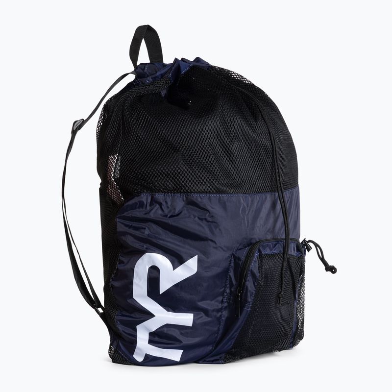 TYR Big Mesh Mummy Pool Backpack navy blue LBMMB3_401 2