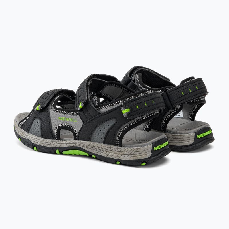 Merrell Panther Sandal 2.0 παιδικά σανδάλια πεζοπορίας μαύρο MK262954 3