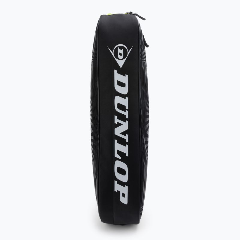 Τσάντα τένις Dunlop D Tac Sx-Club 3Rkt μαύρη και κίτρινη 10325363 3