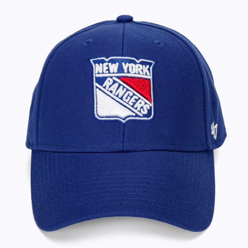 Καπέλο μπέιζμπολ 47 Brand NHL New York Rangers MVP royal blue 2