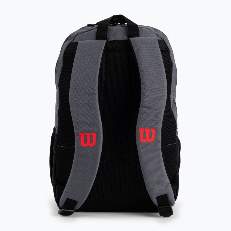 Wilson Team τένις σακίδιο πλάτης γκρι-κόκκινο WR8009904 2