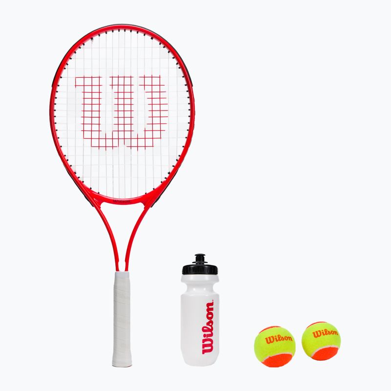 Wilson Roger Federer Παιδικό σετ εκκίνησης τένις 25 κόκκινο WR082910F