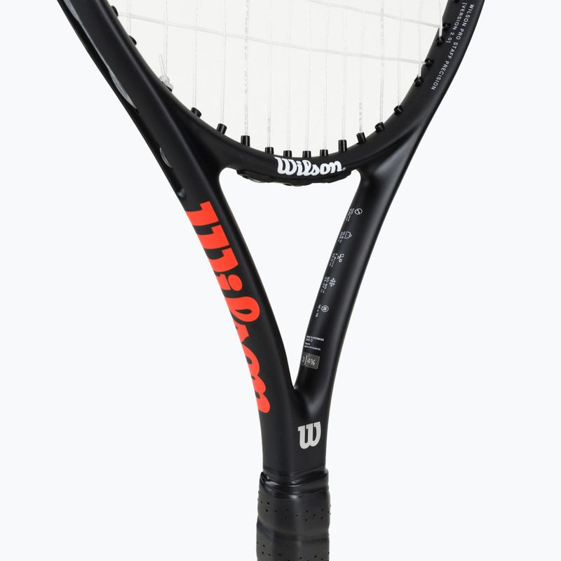 Wilson Pro Staff Precision 100 ρακέτα τένις μαύρη WR080110U 4