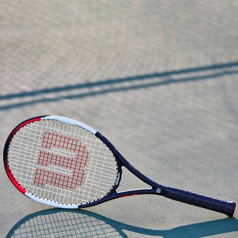 Wilson Pro Staff Precision 100 ρακέτα τένις μαύρη WR080110U 6