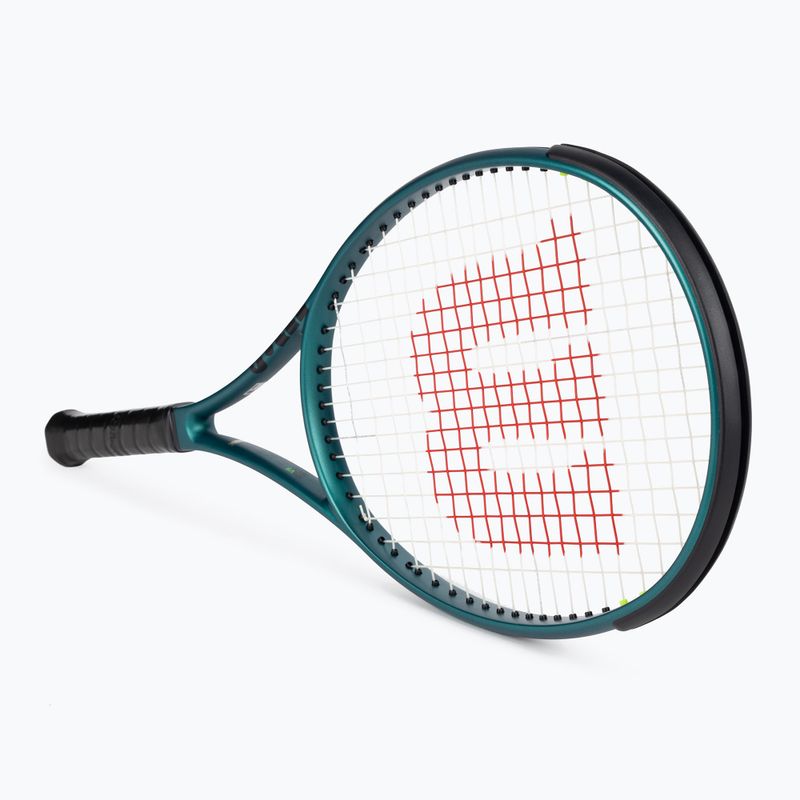 Wilson Blade 101L V9 πράσινη ρακέτα τένις 2