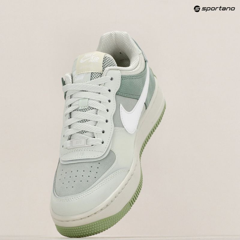 Nike Air Force 1 Shadow γυναικεία παπούτσια spruce aura/pistachio frost/silver pine/white 9