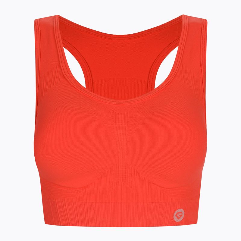 Gym Glamour Push Up Coral 372 σουτιέν γυμναστικής 5