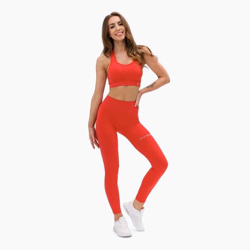 Gym Glamour Push Up Coral 372 σουτιέν γυμναστικής 2