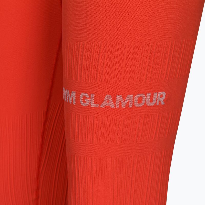 Γυναικείο κολάν γυμναστικής Gym Glamour Push Up Coral 369 8