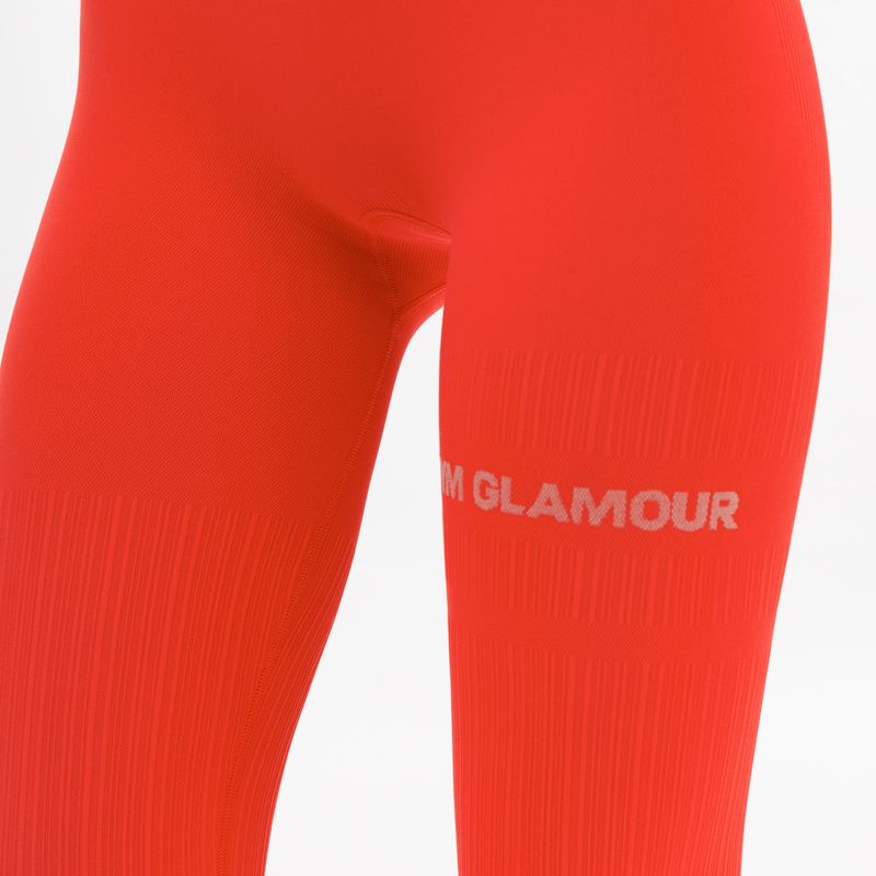 Γυναικείο κολάν γυμναστικής Gym Glamour Push Up Coral 369 5