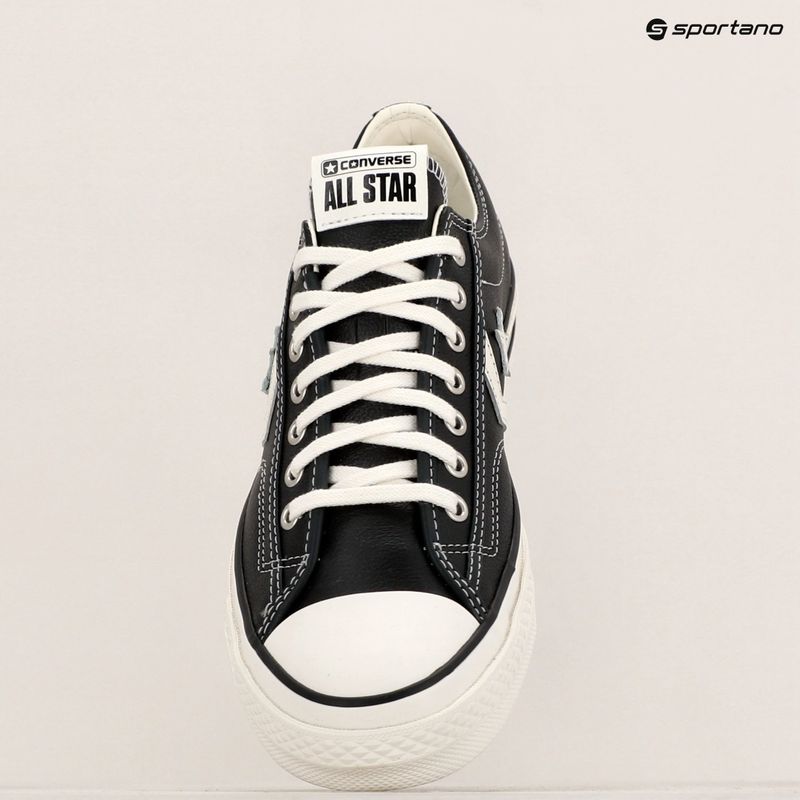 Sneakers Converse Star Player 76 Fall Leather A06204C black/vintage white/silver 10