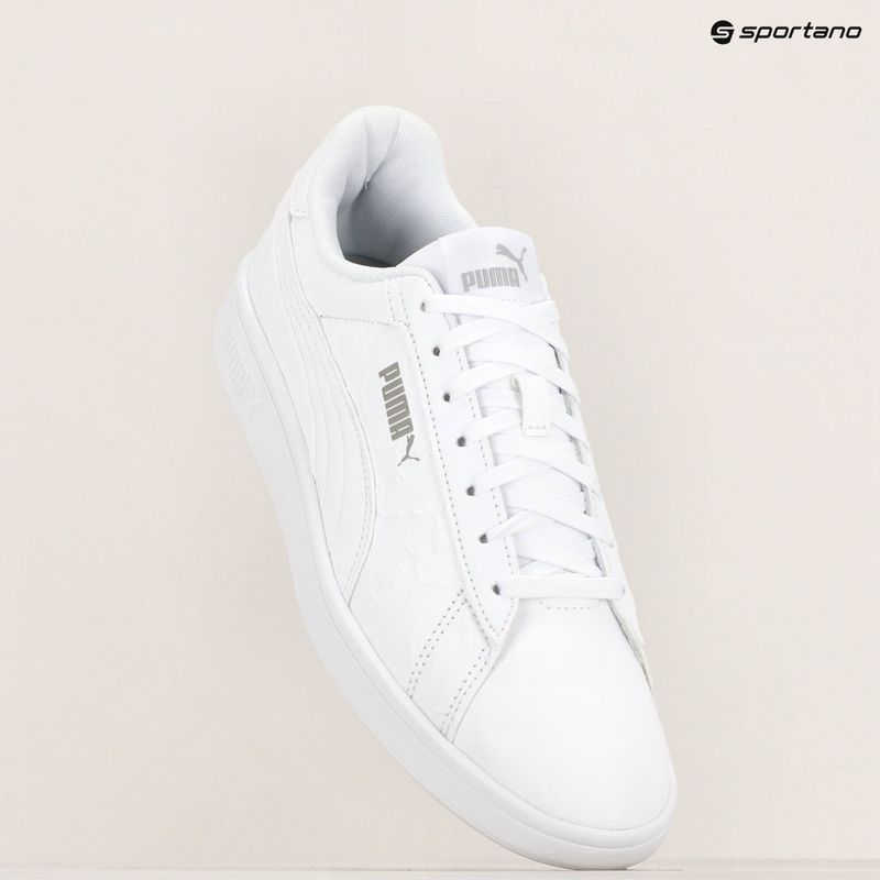 Παπούτσια Puma Smash 3.0 Superlogo puma white/smokey gray 9