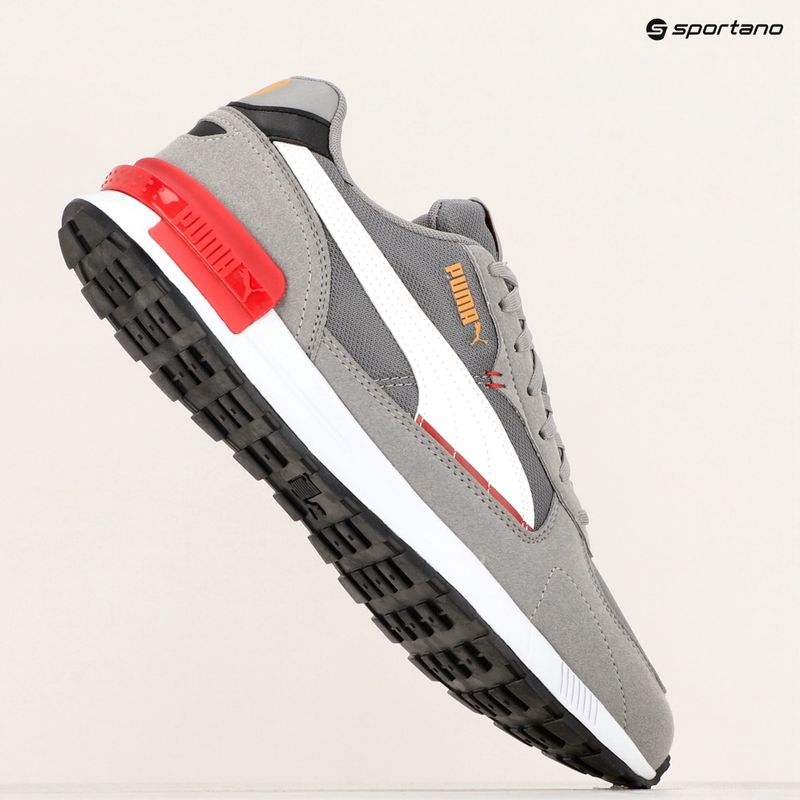 Παπούτσια Puma Graviton stormy slate/puma white/club red/ginger tea 8