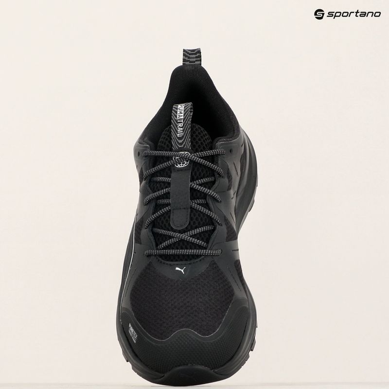 Ανδρικά παπούτσια τρεξίματος PUMA Reflect Lite Trail Puretex puma black/puma silver 9