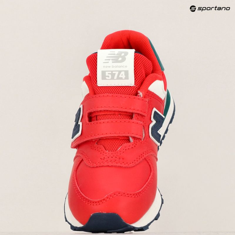 Παιδικά παπούτσια New Balance 574's V1 red 15