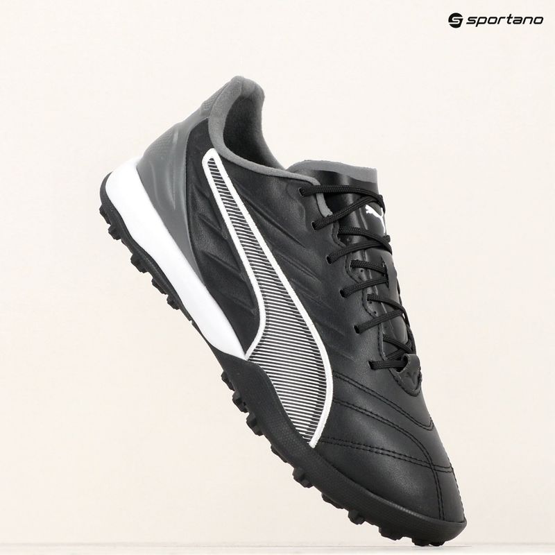 Παπούτσια ποδοσφαίρου PUMA King Pro TT puma black/puma white/cool dark gray 18