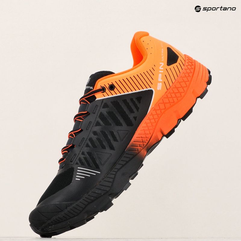 Ανδρικά παπούτσια τρεξίματος SCARPA Spin Ultra GTX orange fluo/black 14