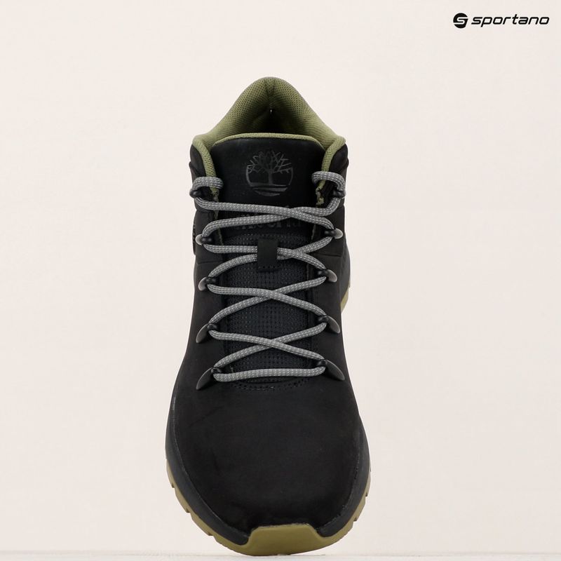 Ανδρικά παπούτσια Timberland Sprint Trekker Mid Lace black nubuck/med green 9