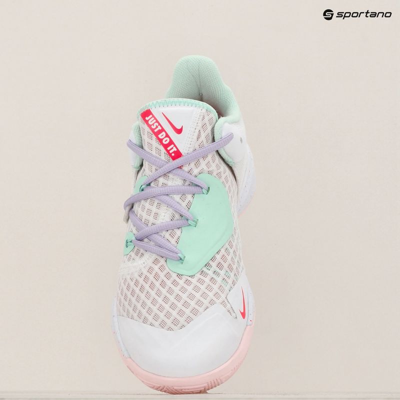 Παπούτσια βόλεϊ Nike Zoom Hyperspeed Court SE white/mint foam/grey/violet mist/pink foam 9