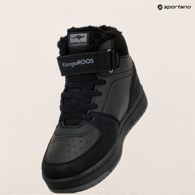 KangaROOS K-CP Bound Mid EV jet black / steel grey παιδικά παπούτσια 16