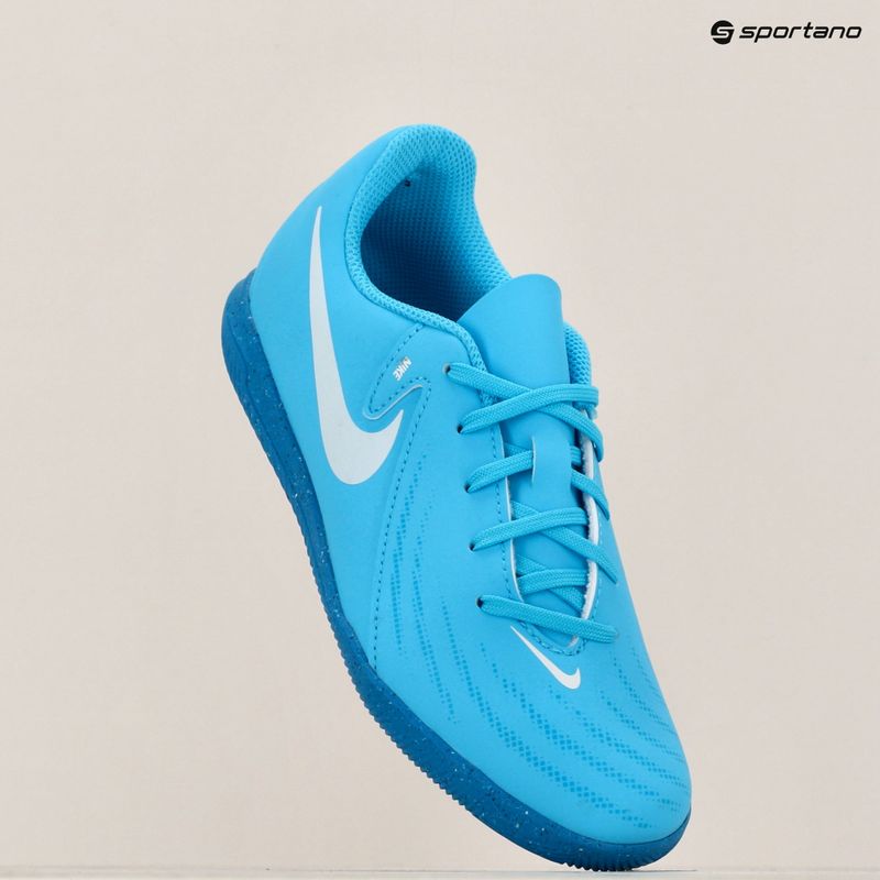 Παιδικά παπούτσια ποδοσφαίρου Nike Phantom GX II Club IC blue fury/white 9