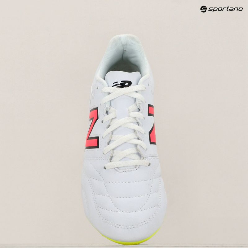 Ανδρικά παπούτσια ποδοσφαίρου New Balance 442's Academy V2 FG white/lime 14