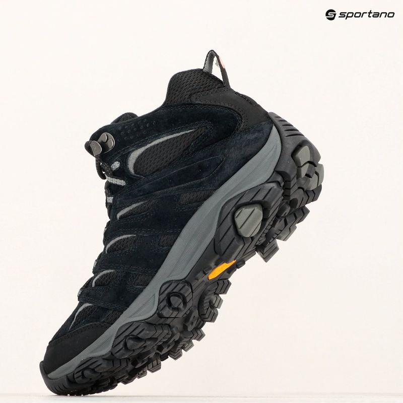 Ανδρικά παπούτσια πεζοπορίας Merrell Moab 3 Mid Gtx black/grey 14