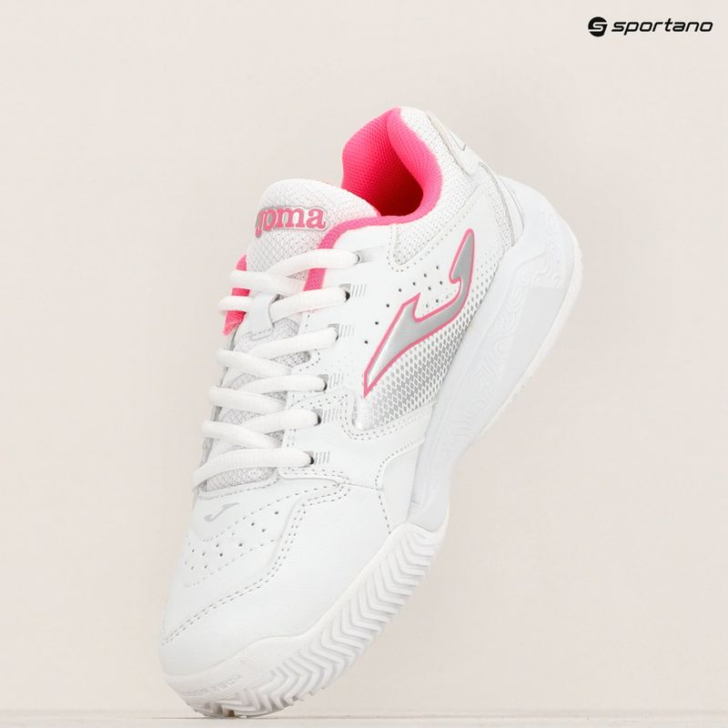 Παιδικά παπούτσια τένις Joma Master 1000 JR C white/ fuchsia 11