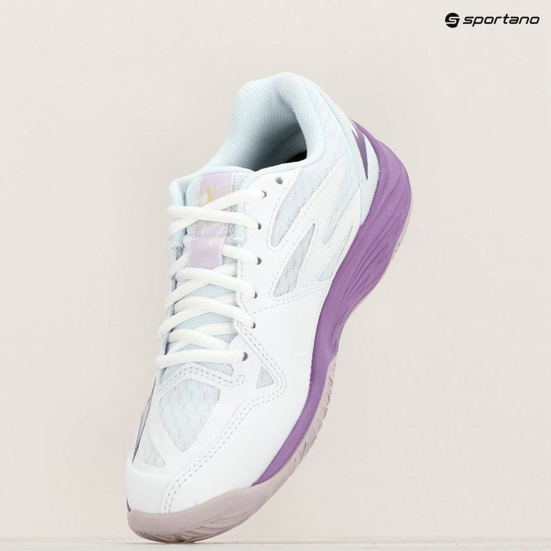 Παιδικά παπούτσια βόλεϊ Mizuno Lightning Star Z7 white/patrician purple/quince 12