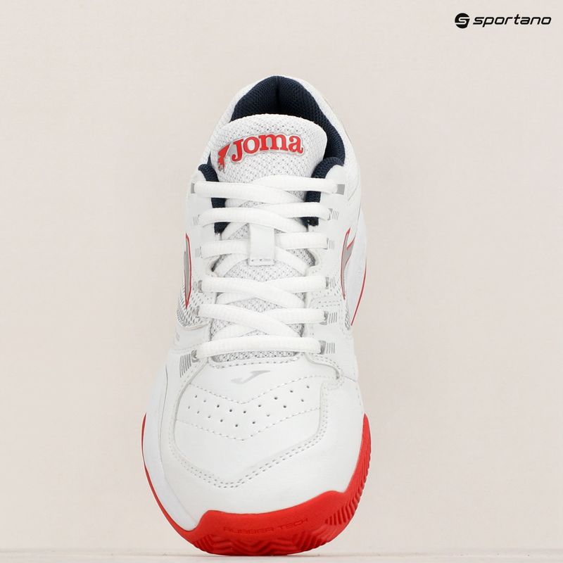 Παιδικά παπούτσια τένις Joma Master 1000 JR C white/ red 3