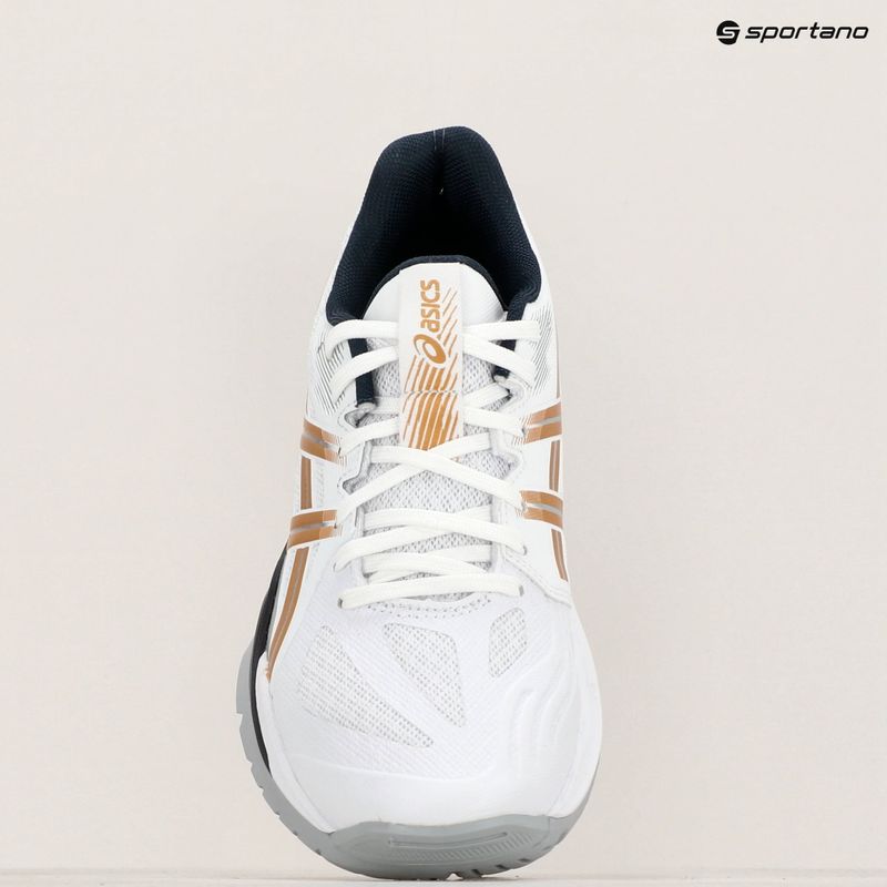 Ανδρικά παπούτσια ASICS Powerbreak FF white/rich gold 15