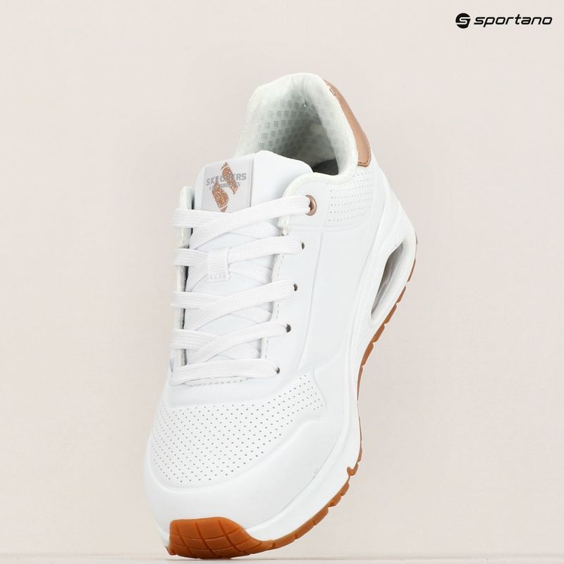 Παιδικά παπούτσια SKECHERS Uno Gen1 Shimmer Away white 10