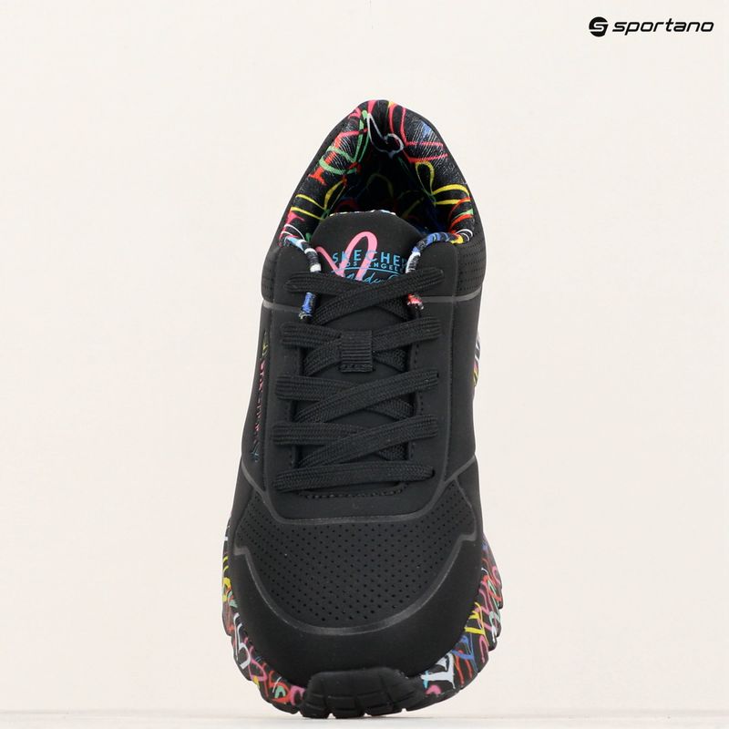 Παιδικά παπούτσια SKECHERS Uno Lite Lovely Luv black/multicolor 9