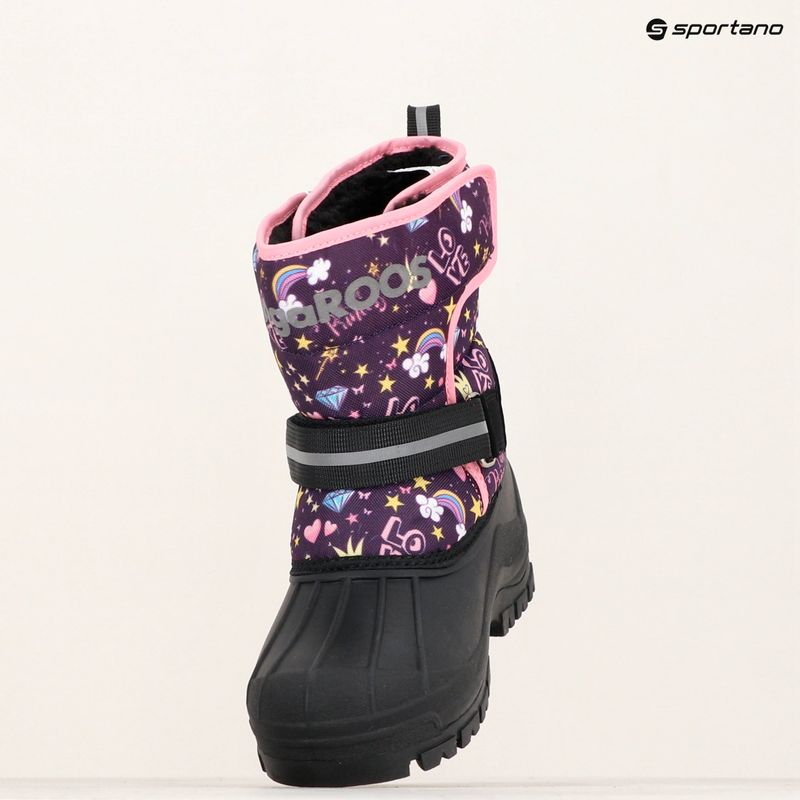 Παιδικές μπότες χιονιού Kangaroos K-Shell II purple / princess 11