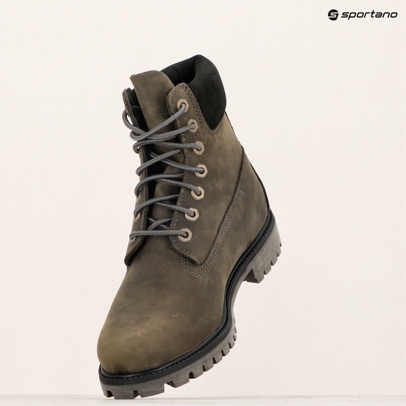 Ανδρικά παπούτσια Timberland Premium 6 In Lace medium grey full grain 17