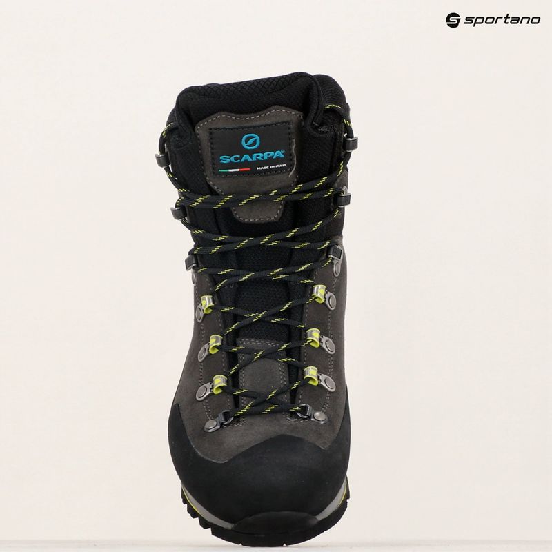 Ανδρικά παπούτσια ορειβασίας SCARPA Manta Tech GTX shark/lime 16