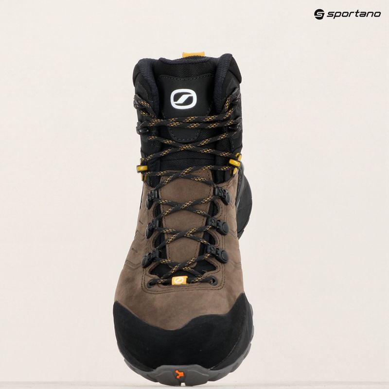 Ανδρικά παπούτσια πεζοπορίας SCARPA Rush TRK Pro GTX volcano/mustard 15