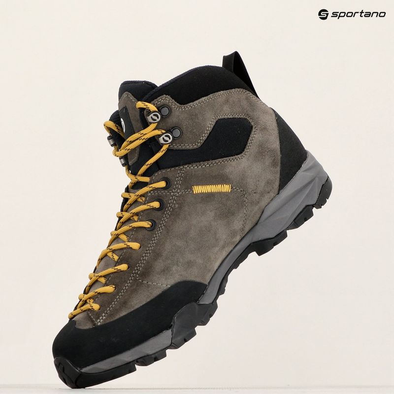 Ανδρικά παπούτσια πεζοπορίας SCARPA Mojito Hike GTX titanium/mustard 13