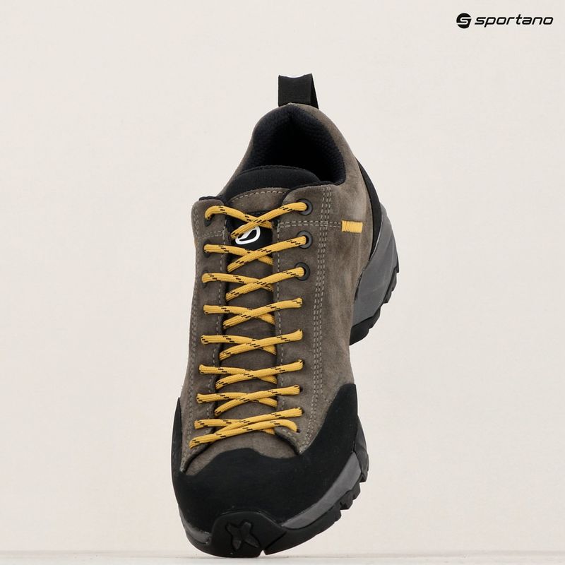 Ανδρικά παπούτσια πεζοπορίας SCARPA Mojito Trail GTX titanium/mustard 15