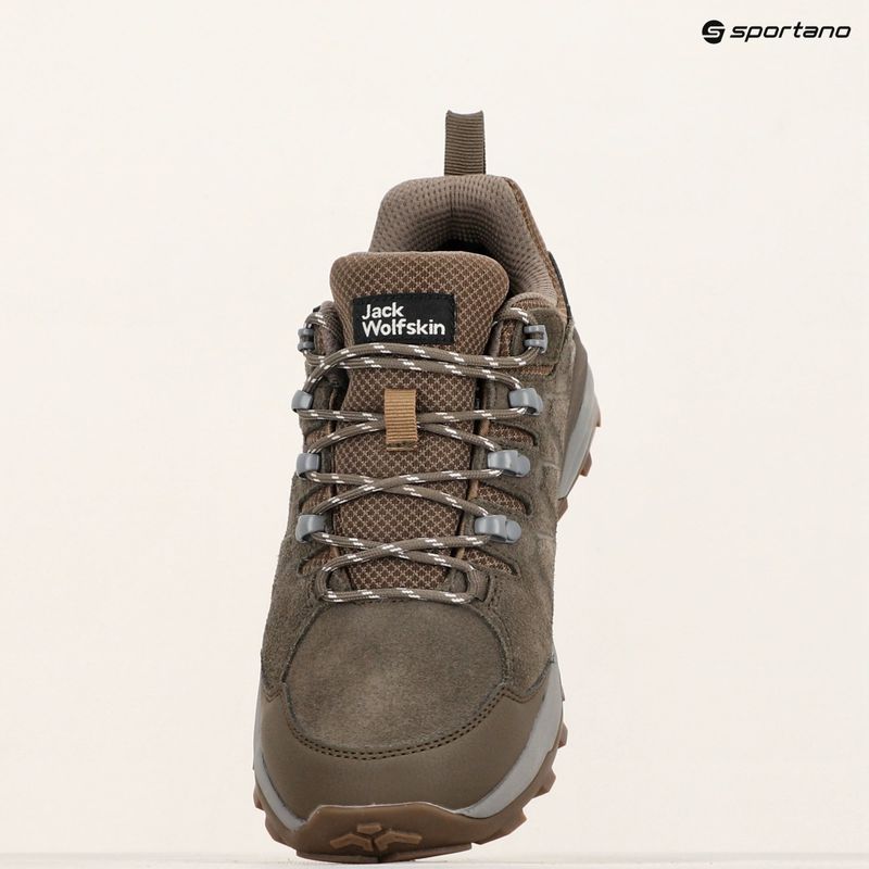 Ανδρικά παπούτσια πεζοπορίας Jack Wolfskin Refugio Texapore Low cold coffee 15