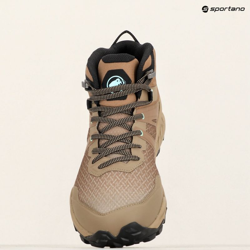 Mammut γυναικείες μπότες πεζοπορίας Sertig II Mid GTX σκούρα άμμος / μαύρο 20